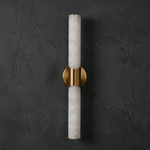 Twin Stick Wall Sconce by Dalmivik, complete fixture view
