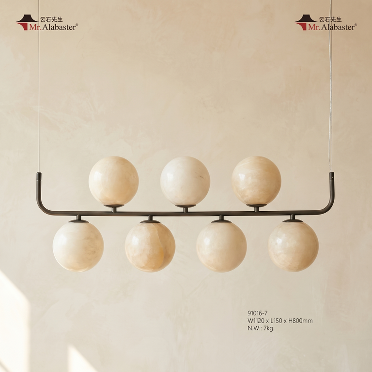 Adjustable Orb (extra) Alabaster by Dalmivik, product or room detail view