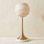 Alabaster Orb Table by Dalmivik, product or room detail view