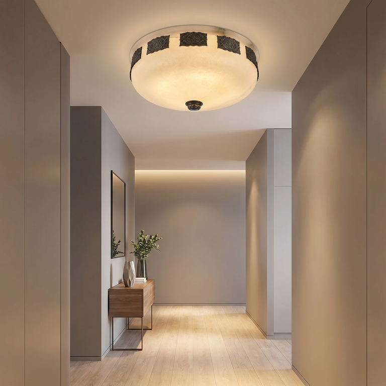 Antique Rim Ceiling Alabaster by Dalmivik, product or room detail view