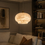 Apple Shape Pendant Alabaster by Dalmivik, product or room detail view
