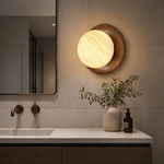 Disc Bronze Wall Alabaster by Dalmivik, product or room detail view