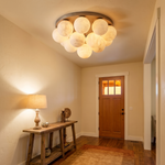 Disc Orb Ceiling Alabaster by Dalmivik, product or room detail view