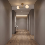 Duo Orb Ceiling (extra) Alabaster by Dalmivik, product or room detail view