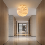 Egg Shape Ceiling Alabaster by Dalmivik, product or room detail view