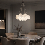 Grape Cluster Alabaster Pendant Light by Dalmivik, product or room detail view