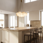 Grape Cluster Alabaster Pendant Light by Dalmivik, product or room detail view