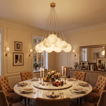 Grape Cluster Alabaster Pendant Light by Dalmivik, product or room detail view