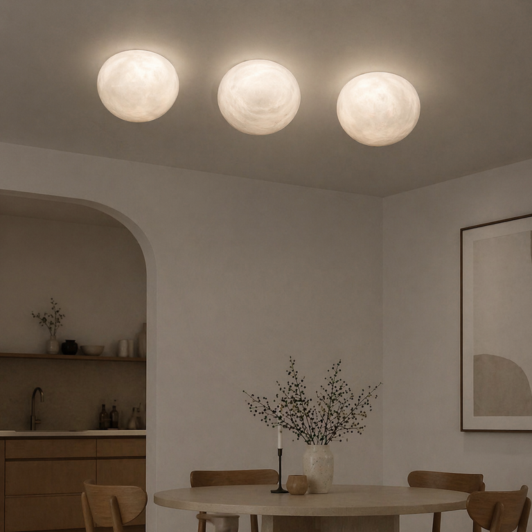 Oval Flat Wall Alabaster by Dalmivik, product or room detail view