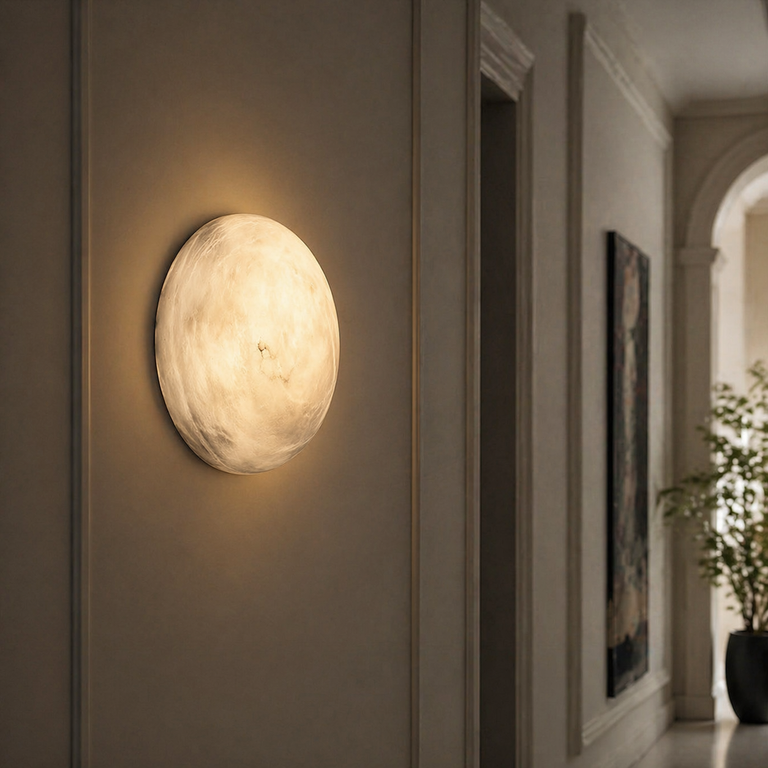 Oval Flat Wall Alabaster by Dalmivik, product or room detail view