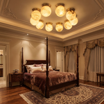 Ring Orb Ceiling Alabaster by Dalmivik, product or room detail view