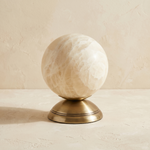 Traditional Orb Table Alabaster by Dalmivik, product or room detail view