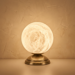 Traditional Orb Table Alabaster by Dalmivik, product or room detail view