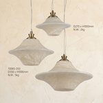 UFO Pendant Alabaster by Dalmivik, product or room detail view