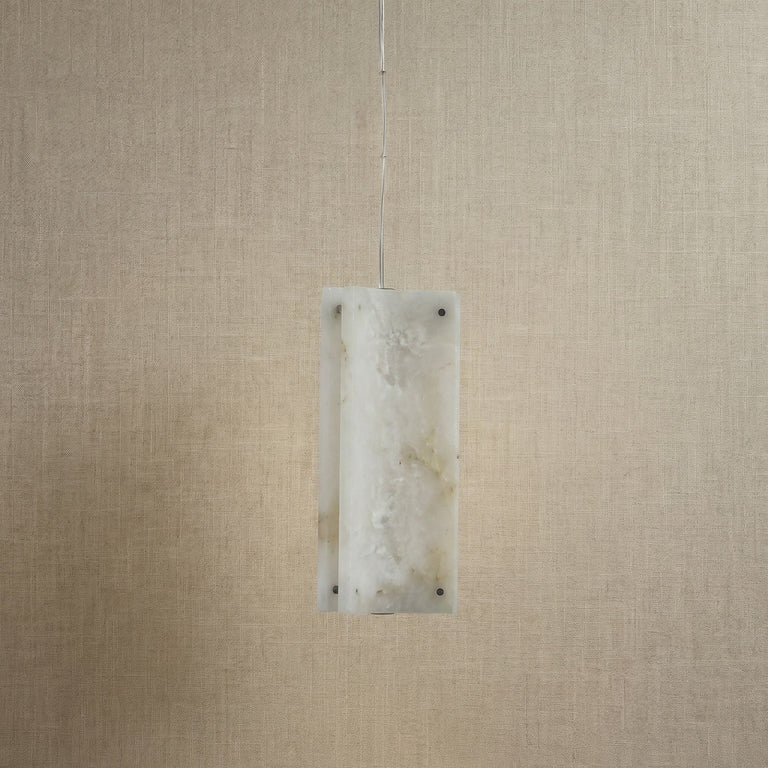 Harmon Modern Alabaster Pendant Light Fixtures 5.9" by Dalmivik, product or room detail view