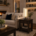 Harmon Modern Alabaster Table Lamp 6.3" by Dalmivik, product or room detail view